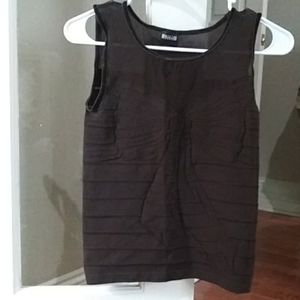 Wolford dark brown top